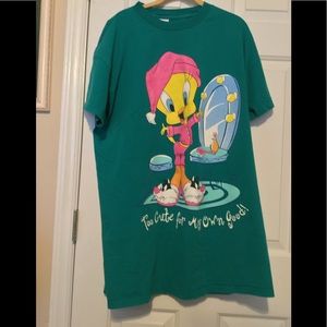 Other Green Tweety Bird Os Tshirt Great Night Shirt Poshmark